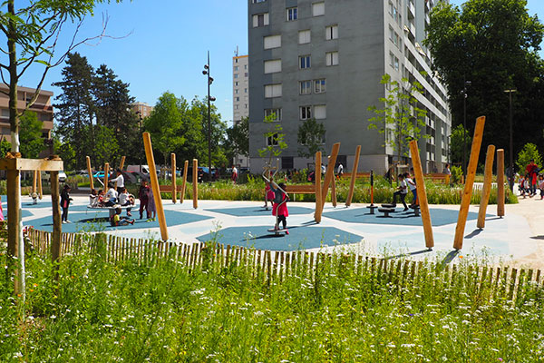 LE PARC NOULIBOS ET LES JARDINS DU QUARTIER SARAGOSSE